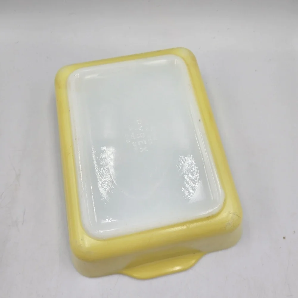 Vintage Pyrex 503-B Yellow 1-1/2‎ Qt Rectangular Casserole Baking Dish NO LID
